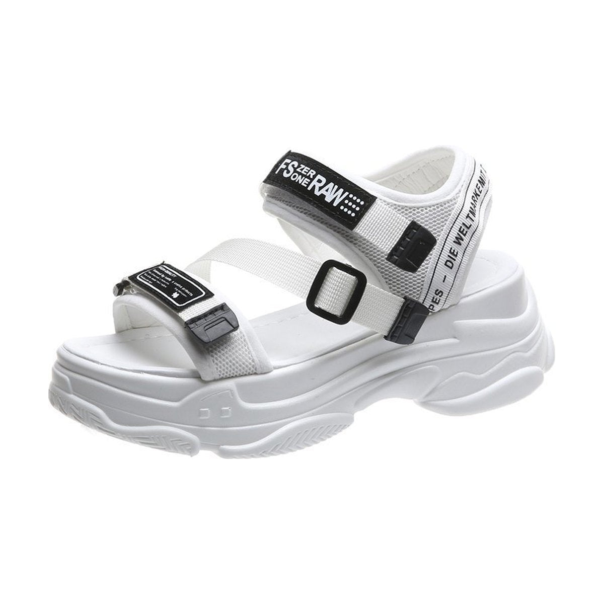 Women's Platform Velcro Sandals