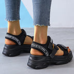 Women's Platform Velcro Sandals