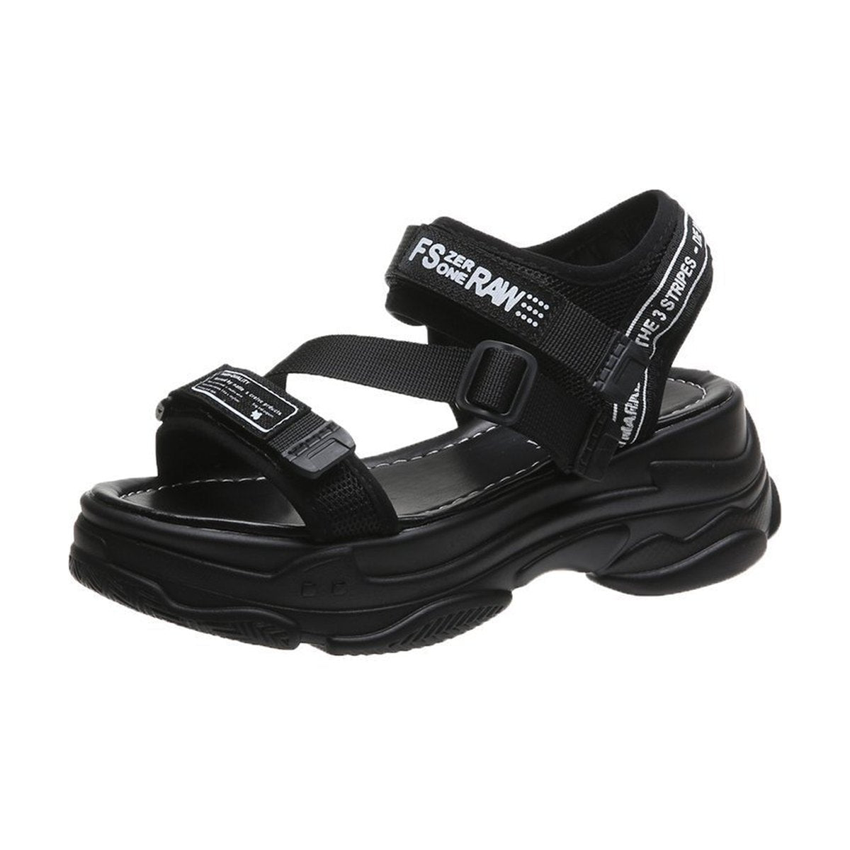 Women's Platform Velcro Sandals