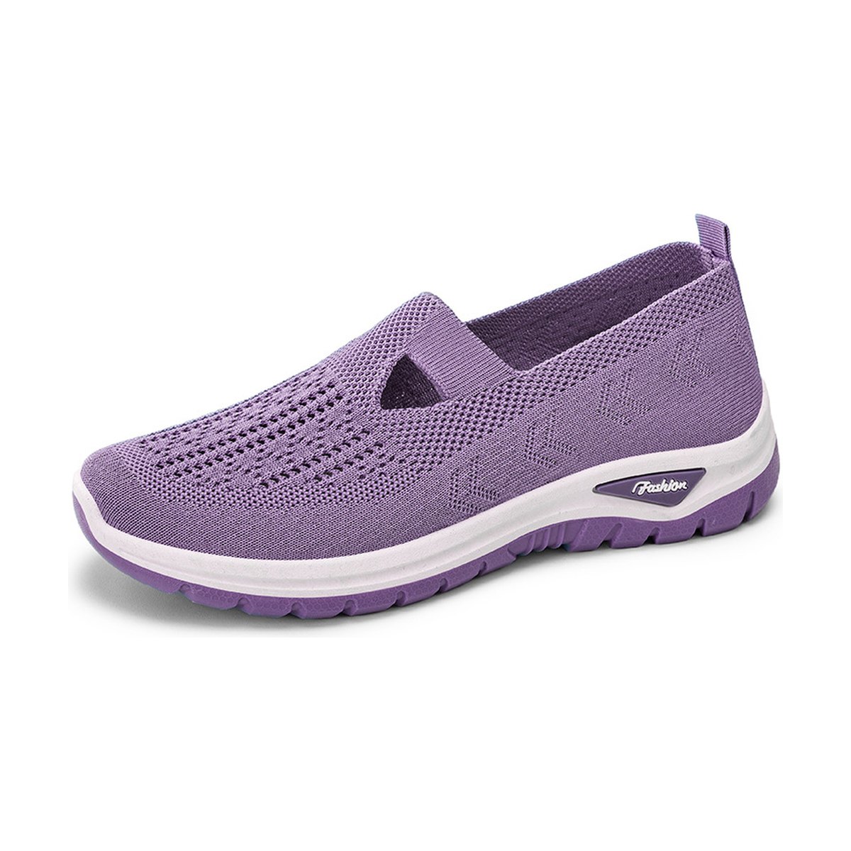 Women's Plus Size Breathable Mesh Slip-on Old Beijing