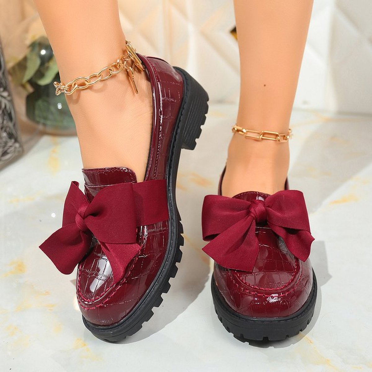 Women's - Plus-size Thick-soled Loafers