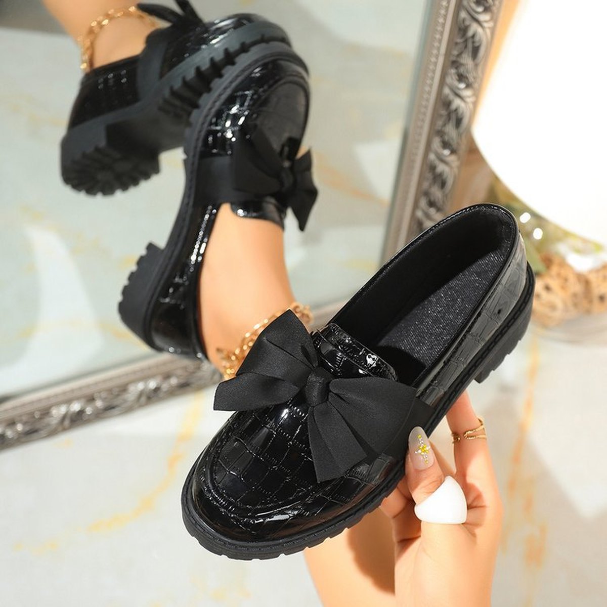 Women's - Plus-size Thick-soled Loafers