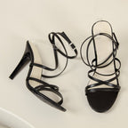 Women's Pointed-toe Buckle Stiletto Heels