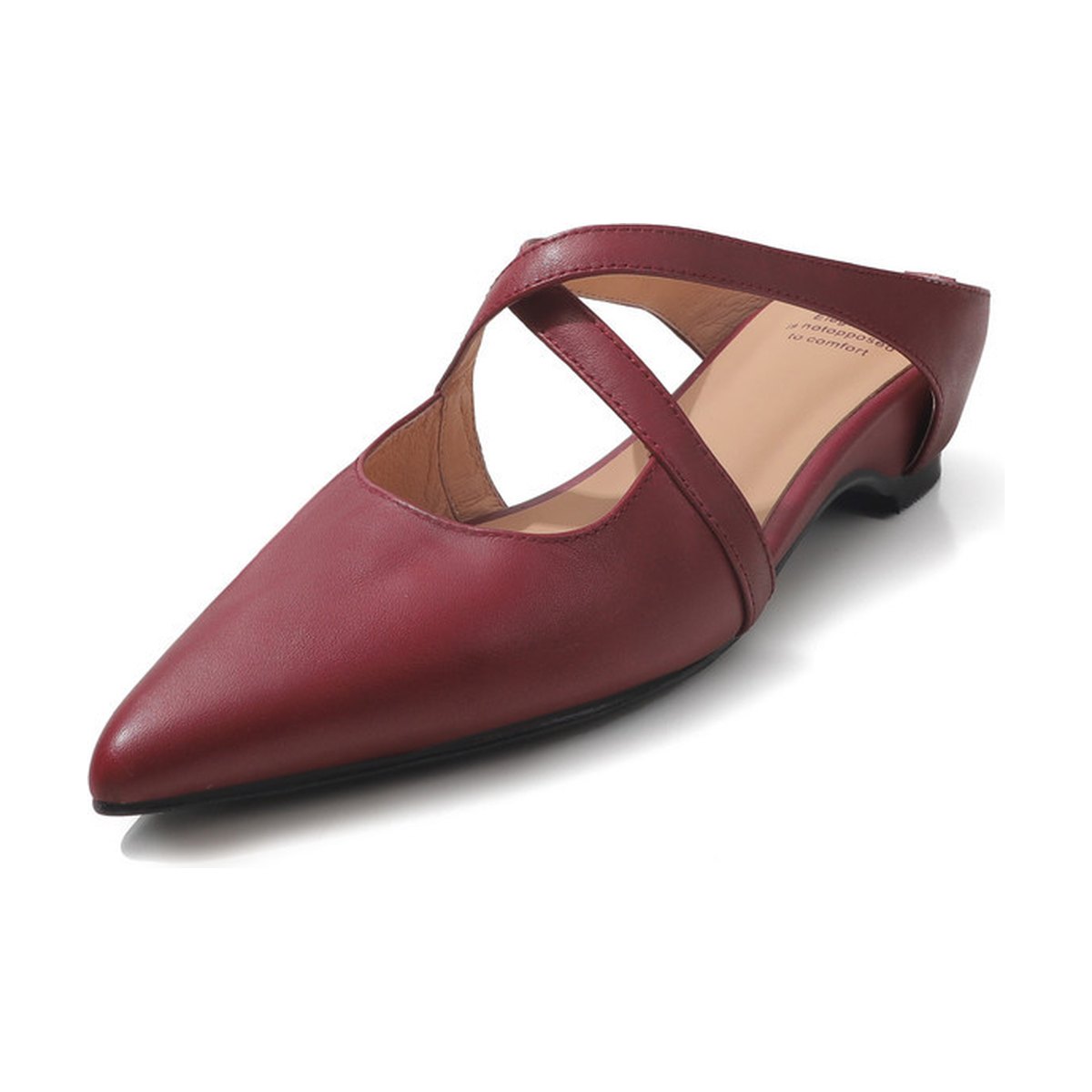 Women's Pointed-toe Closed-toe Mules Outdoor Wedge Sandals