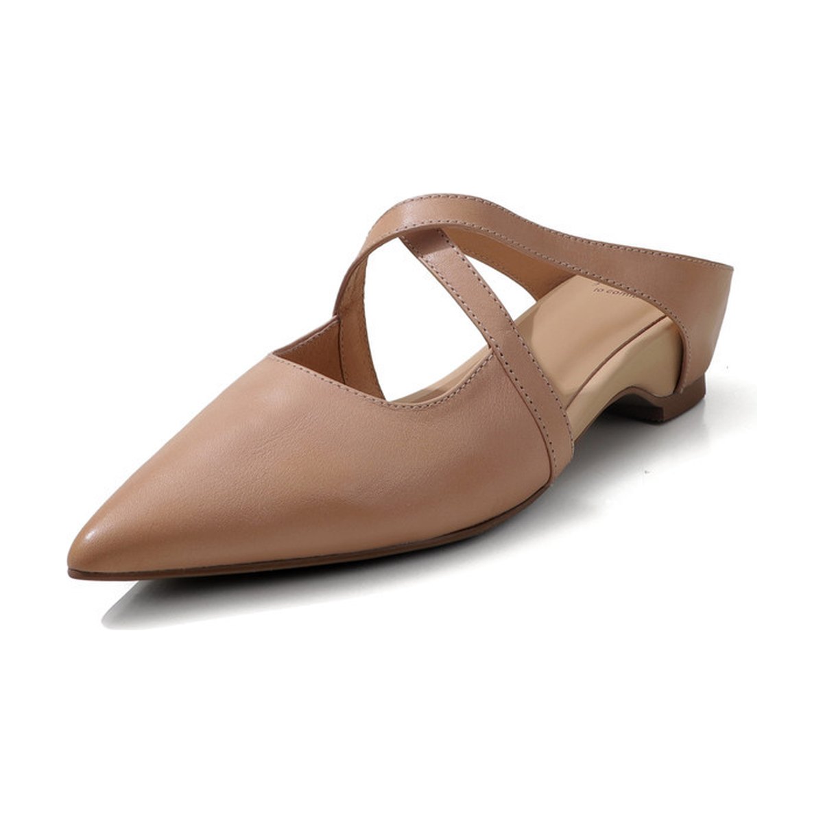 Women's Pointed-toe Closed-toe Mules Outdoor Wedge Sandals
