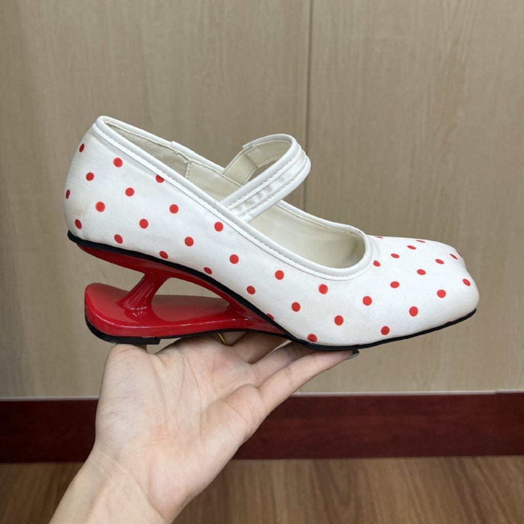Women's Polka-dot Wedge Heels