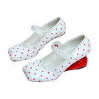 Women's Polka-dot Wedge Heels
