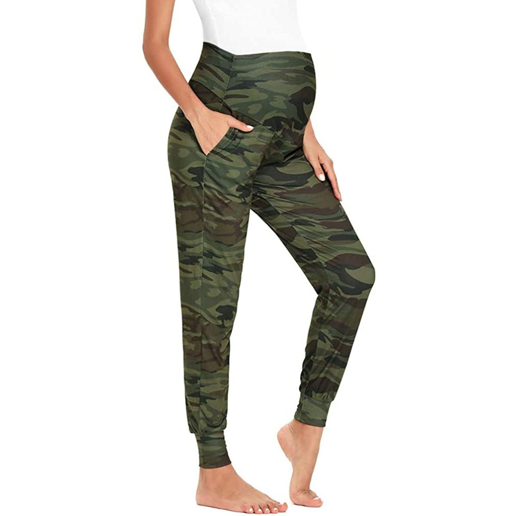 Women's Pregnant Print Yoga Pants