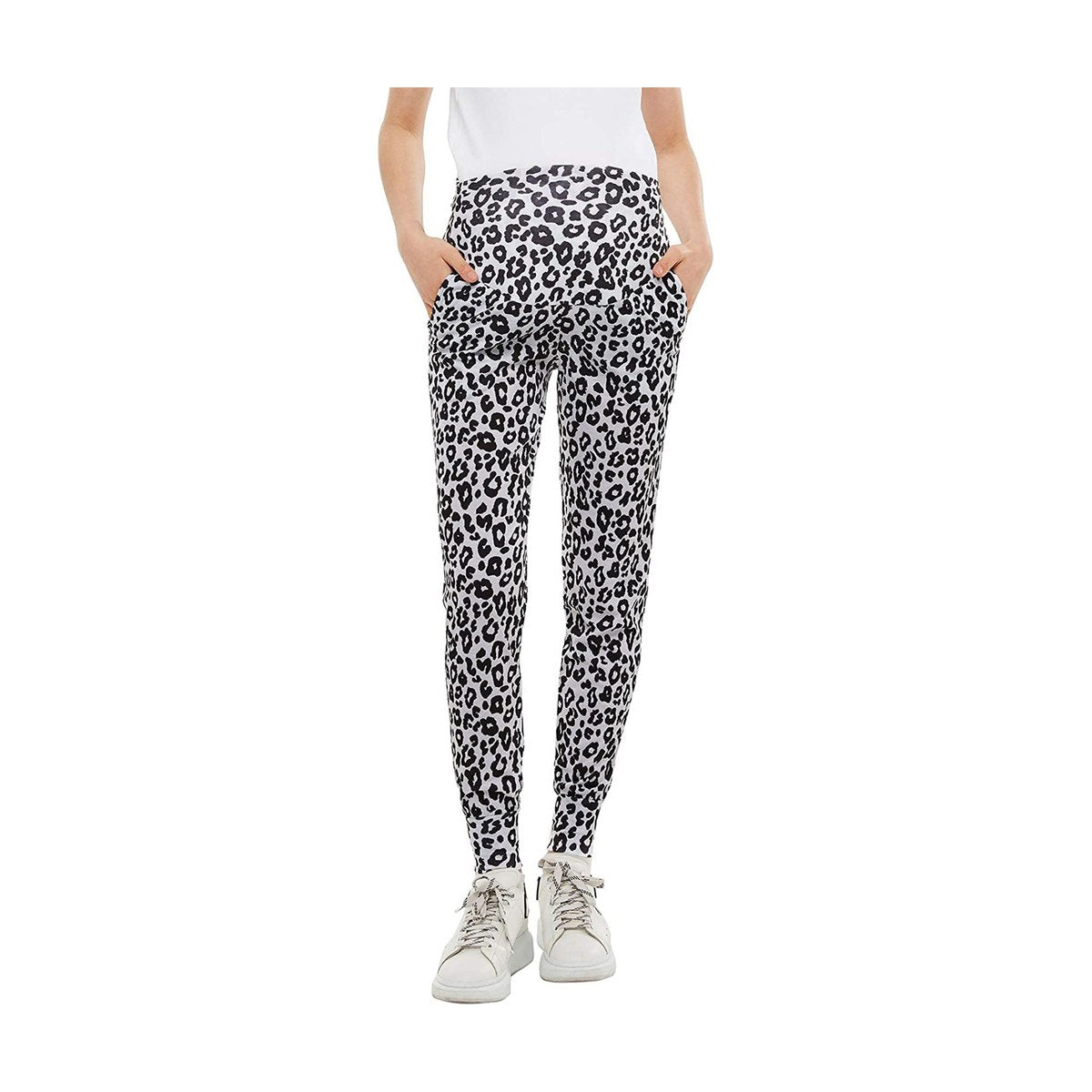 Women's Pregnant Print Yoga Pants