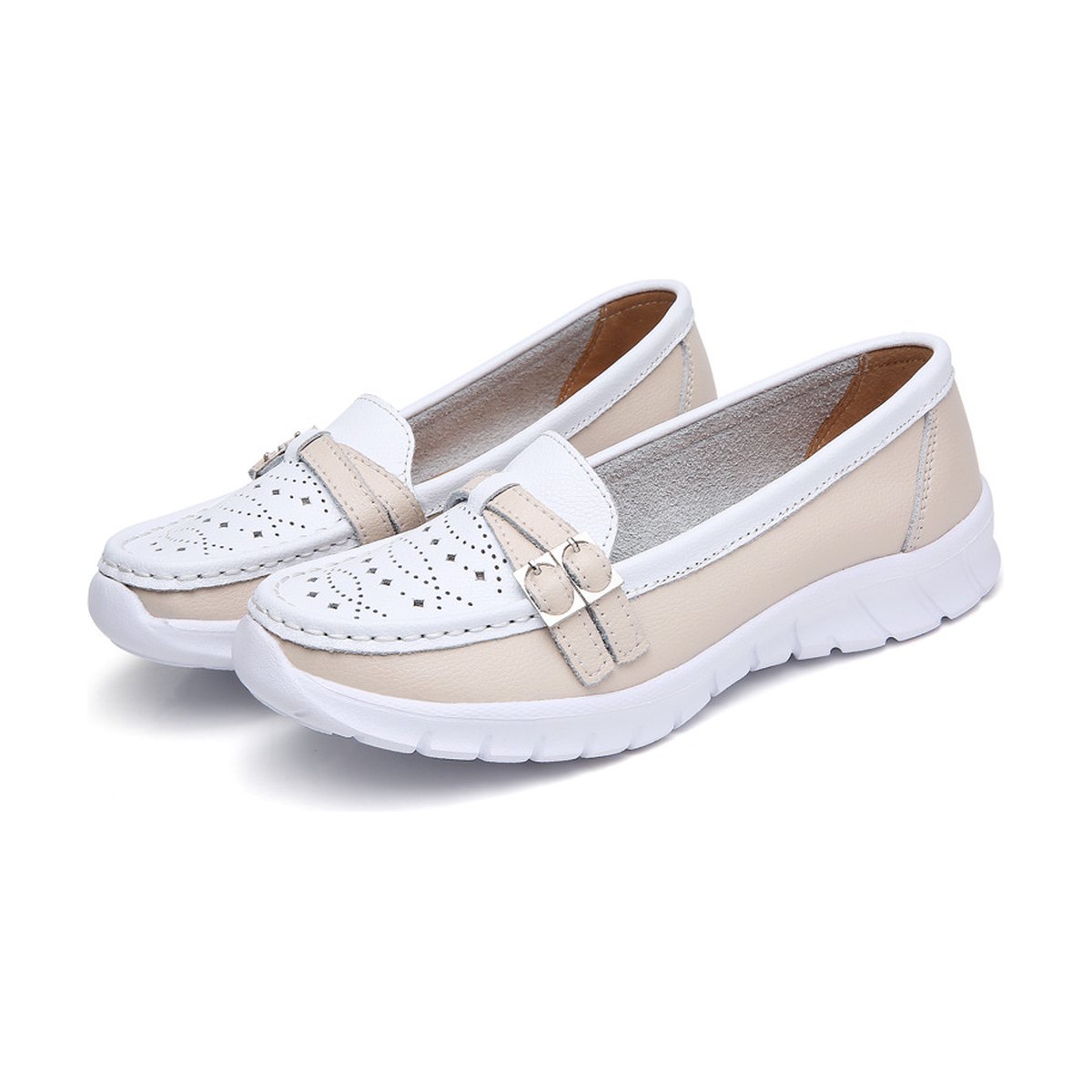 Women's Pregnant Slip-on Shoes Nurse Flat