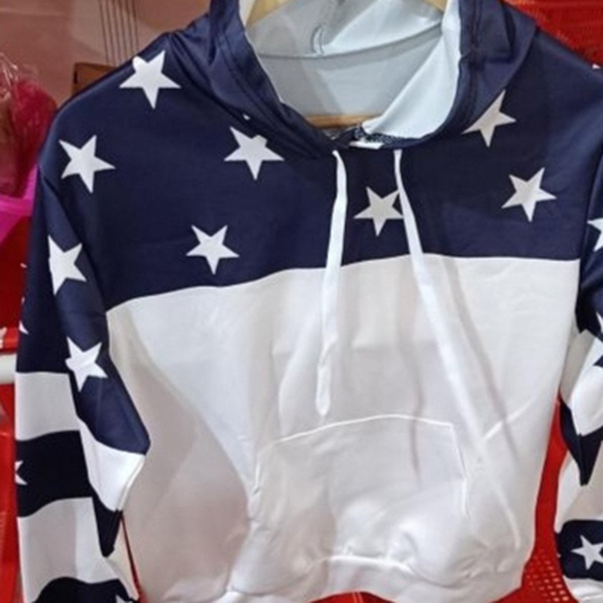 Women's Printed Hooded Sweatshirt