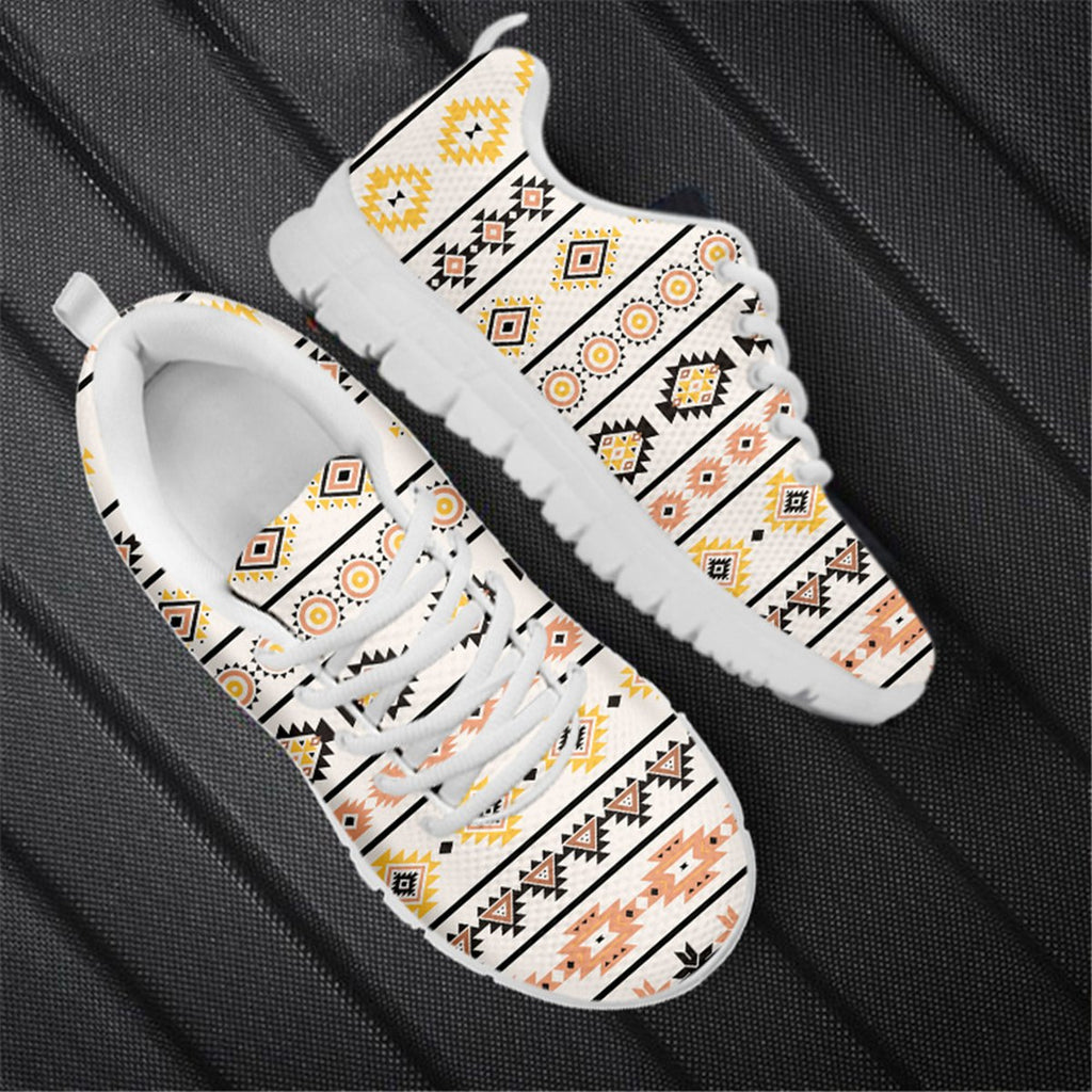 Women's Printed Sports Leisure Mesh Running Shoes
