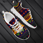 Women's Printed Sports Leisure Mesh Running Shoes