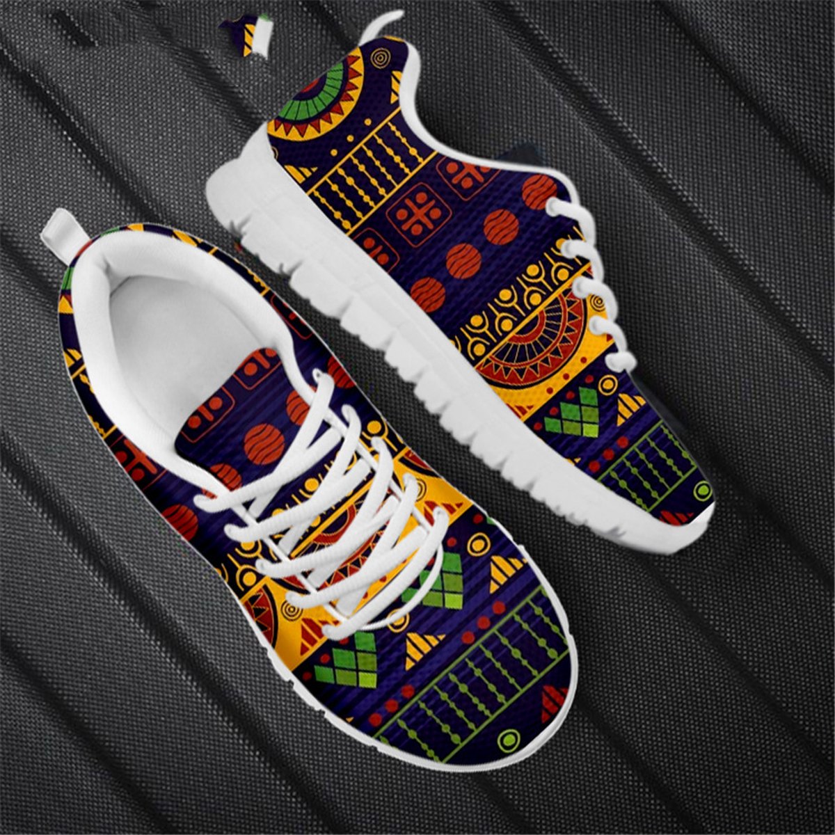 Women's Printed Sports Leisure Mesh Running Shoes