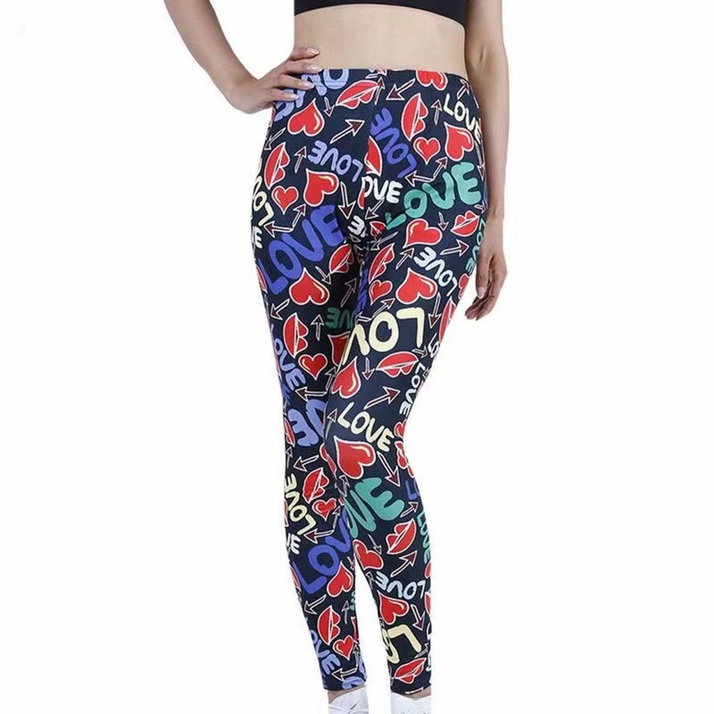 Women's Printed Stretch Slimming Leggings