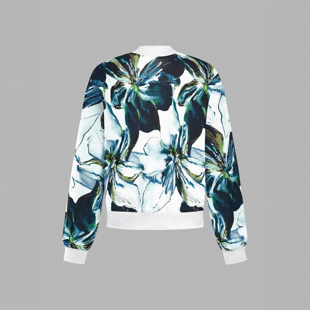 Women's Printed Zip Jacket