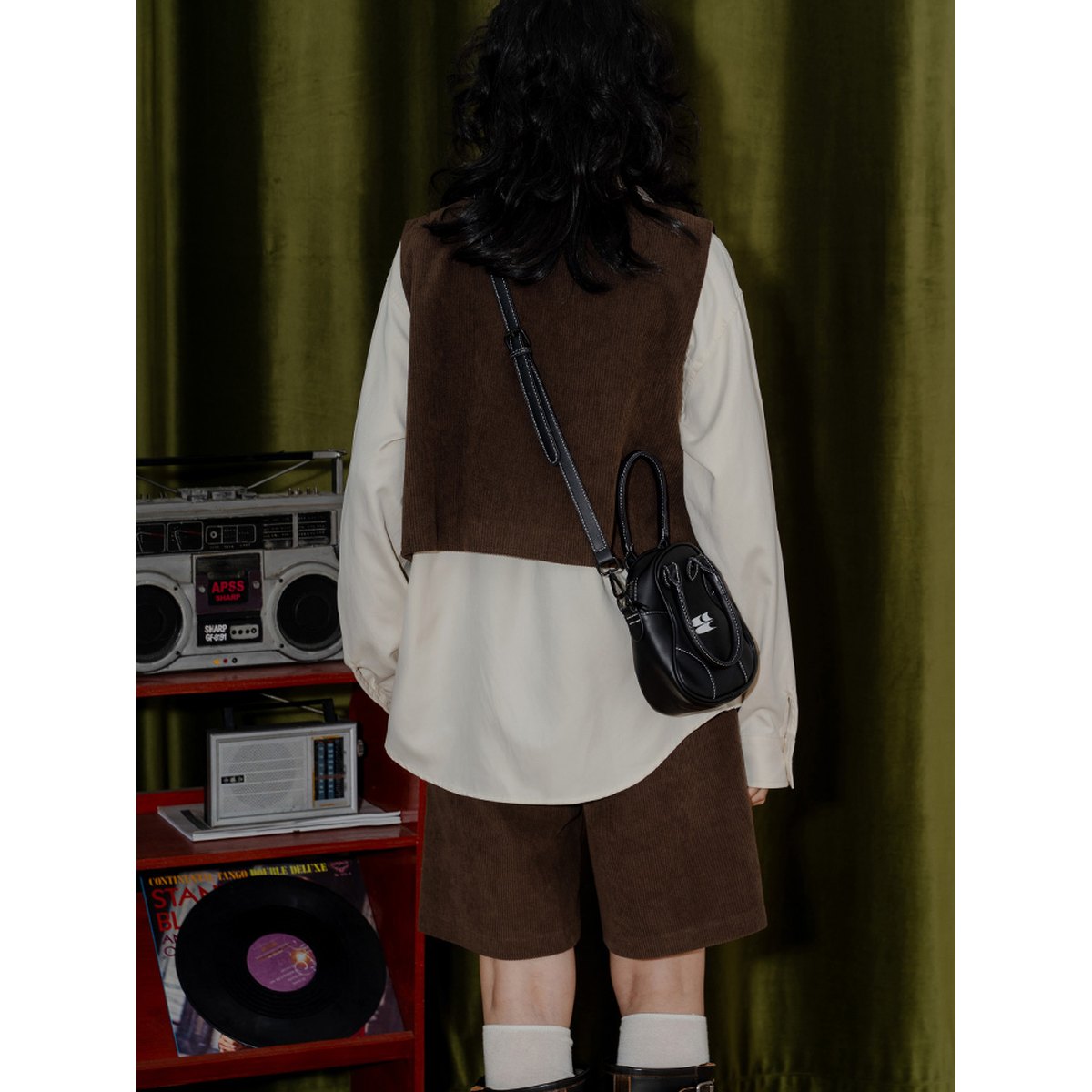 Women's Retro Corduroy Vest