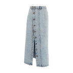 Women's Retro Design Denim Skirt