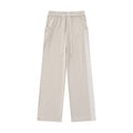 Women's Retro Micro-elastic Gray Sweatpants