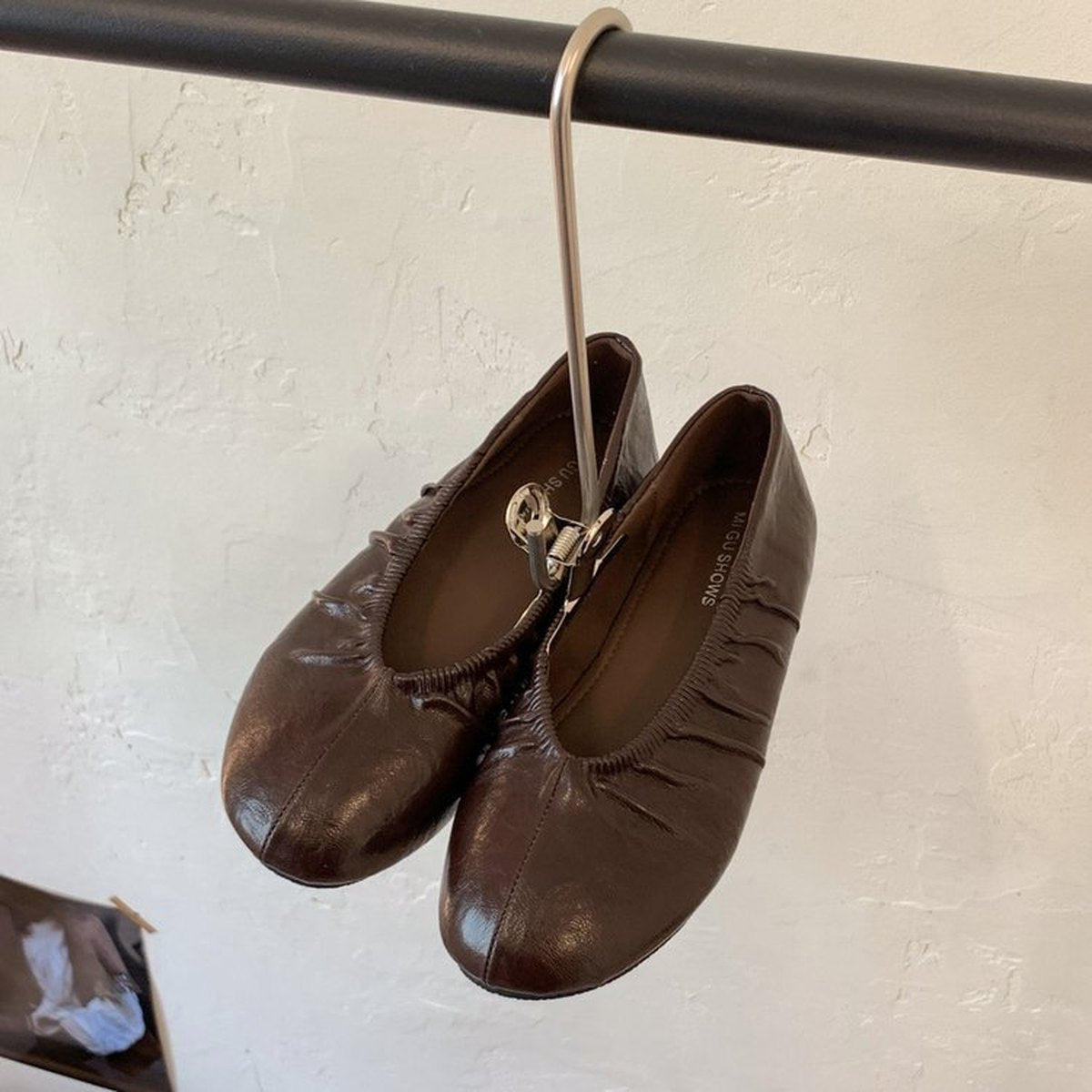 Women's Retro- Pleated Ballet Flats