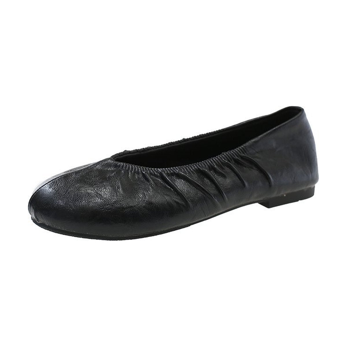 Women's Retro- Pleated Ballet Flats