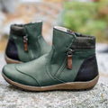 Women's Retro Side Zip Ankle Boots