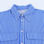 Women's Retro- Striped Blouse