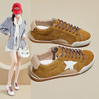 Women's Retro White Sneakers