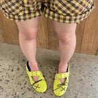 Women's Rivet-strap Ballet Flats Flat-soled Round-toe Mary Jane