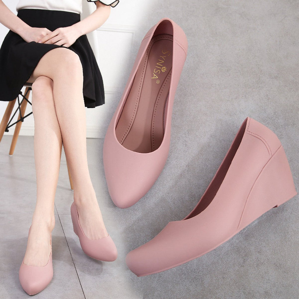 Women's Sandals Han Xia Platform Wedge Heel Jelly