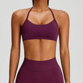 Women's Seamless Thin-strap Sports Bra Outdoor