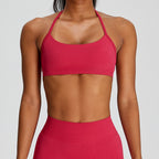 Women's Seamless Thin-strap Sports Bra Outdoor