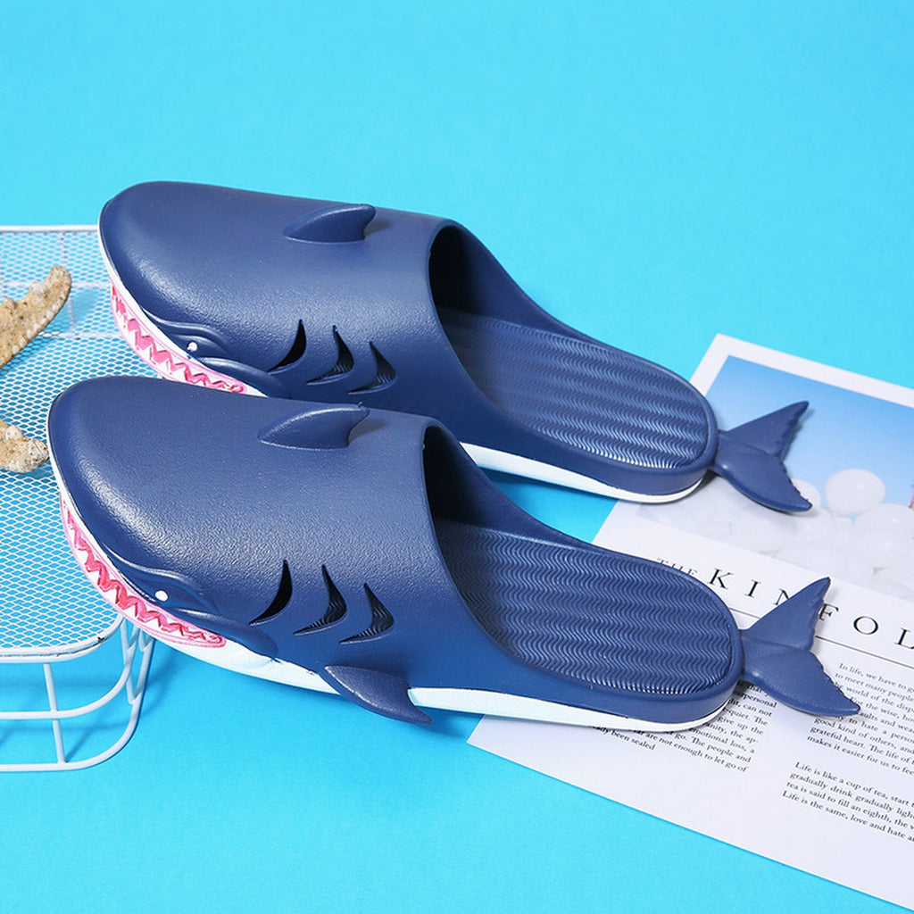 Women's Shark Slippers Beach Shoes Home Flat
