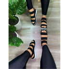 Women's Shoes Flat Bottomed Color Matching Anti Slip