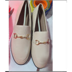 Women's Single Shoes Small Leather British College Retro