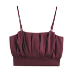 Women's Sleeveless Vest Skirt