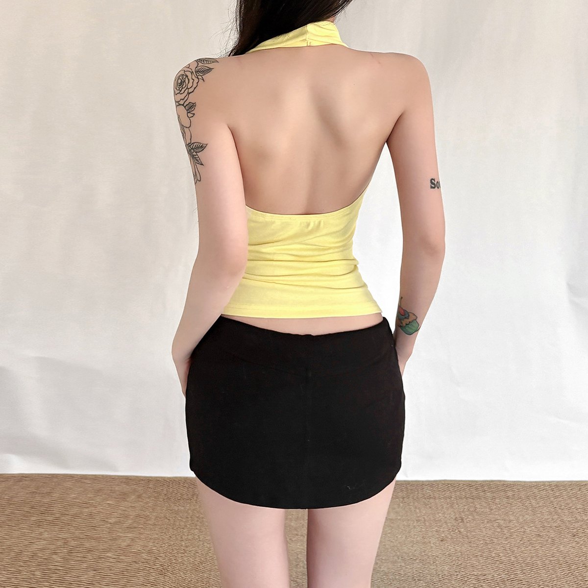 Women's Slimming Halter Neck Tank Top