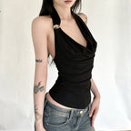 Women's Slimming Halter Neck Tank Top