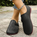 Women's Slippers Retro Buckle Closed-toe