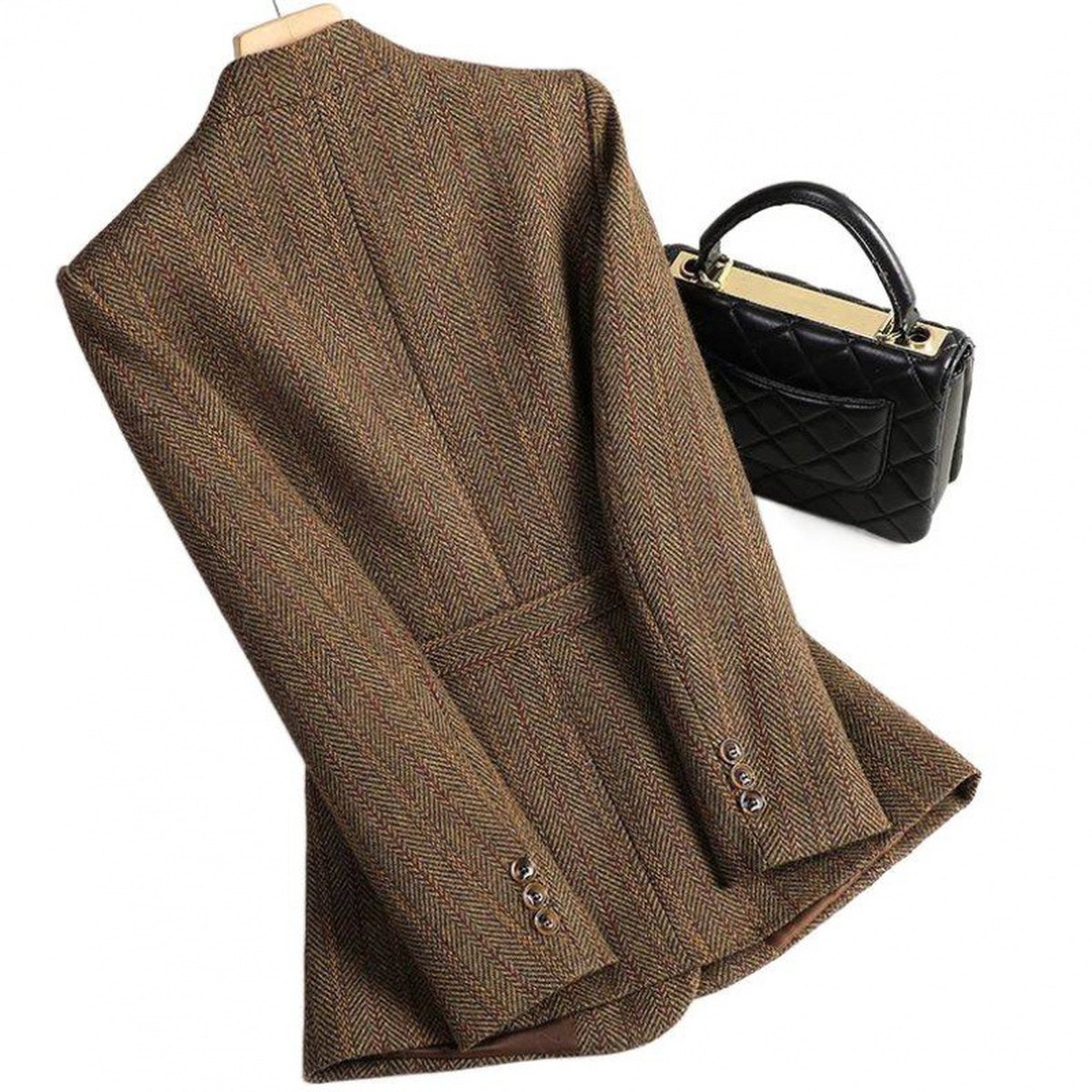 Women's Sophisticated Wool Blazer