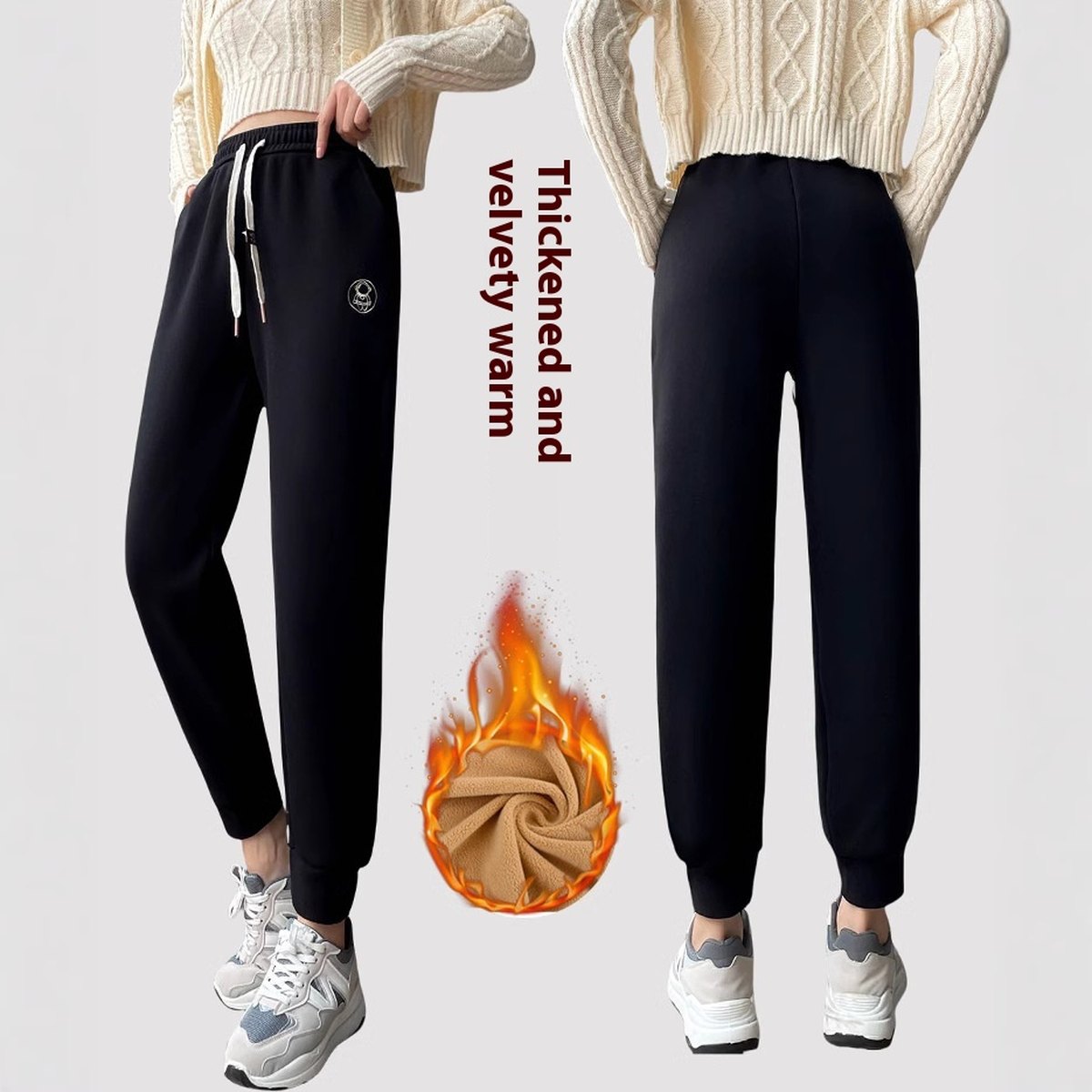 Women's Spaceman Windproof Trousers Sweatpants