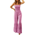 Women's Spaghetti Strap High Waist Jumpsuit