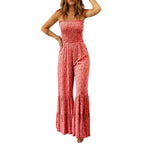 Women's Spaghetti Strap High Waist Jumpsuit
