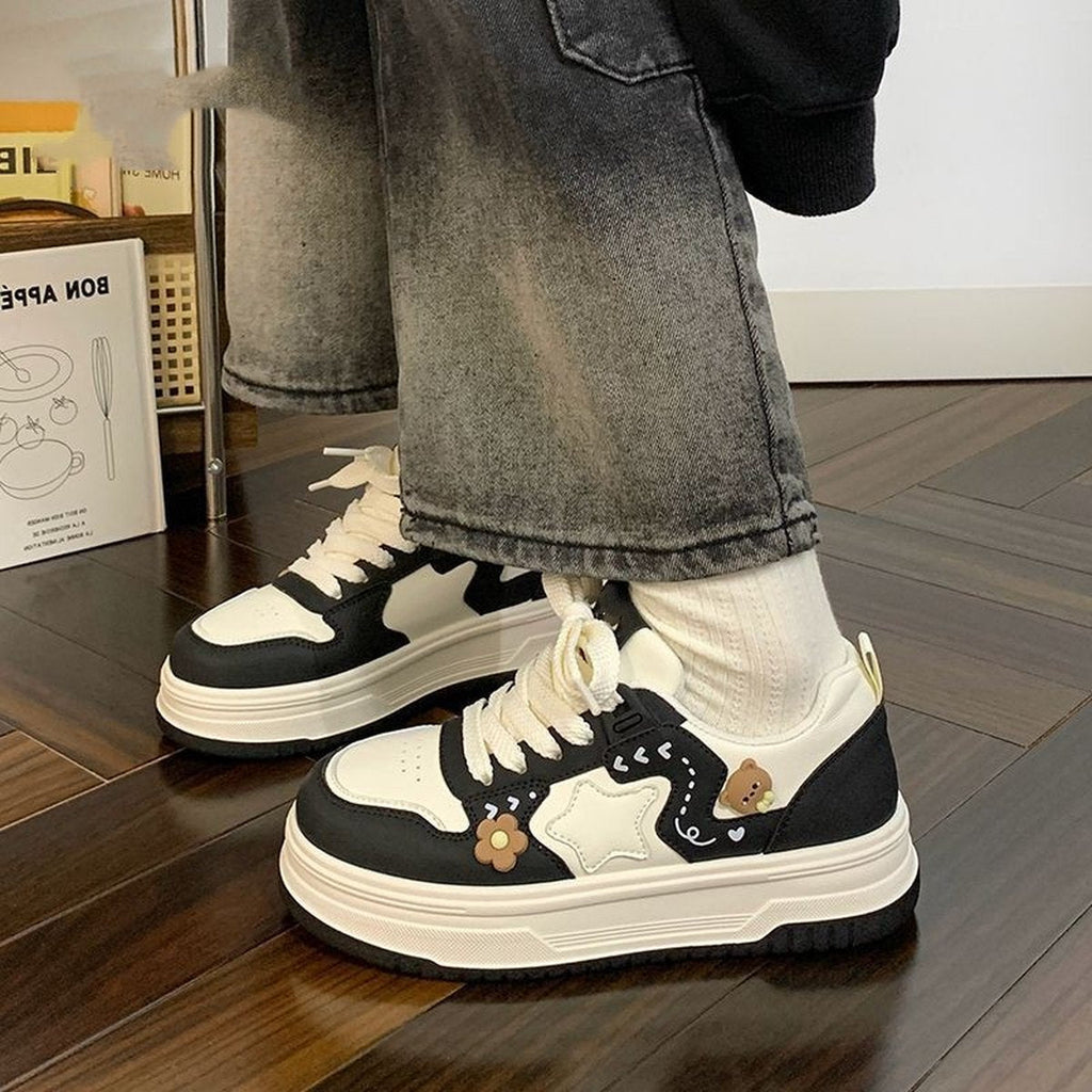 Women's Star-patterned Versatile Casual Sneakers