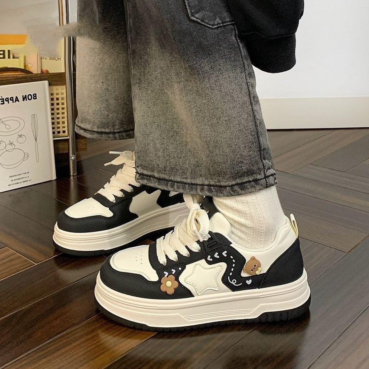 Women's Star-patterned Versatile Casual Sneakers