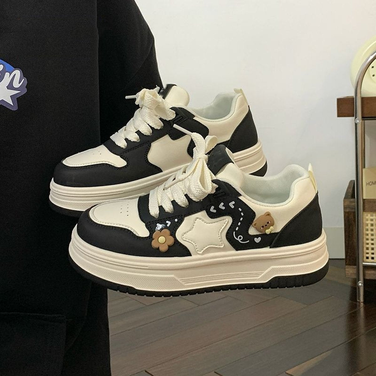 Women's Star-patterned Versatile Casual Sneakers