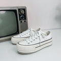 Women's Student Thick-soled Increased Canvas Shoes