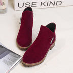 Women's Suede Ankle Boots