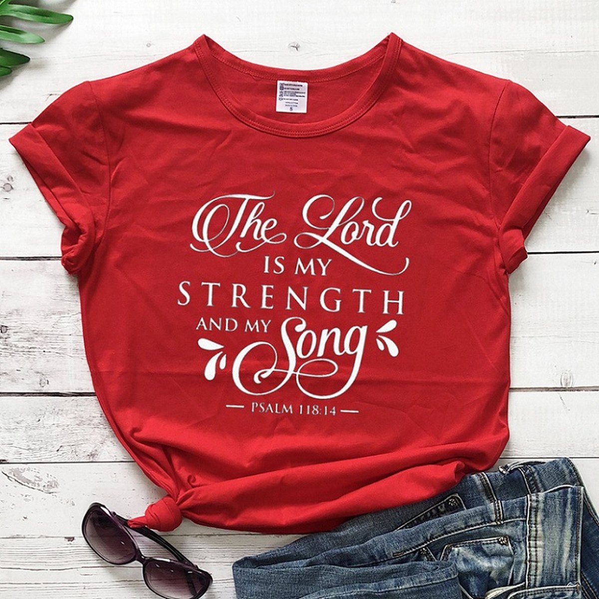 Women's T-shirt Retro Funny Jesus Faith Slogan Art