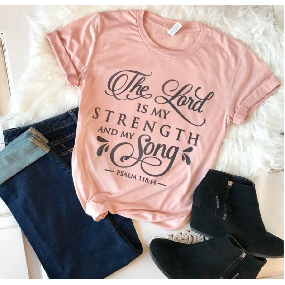 Women's T-shirt Retro Funny Jesus Faith Slogan Art